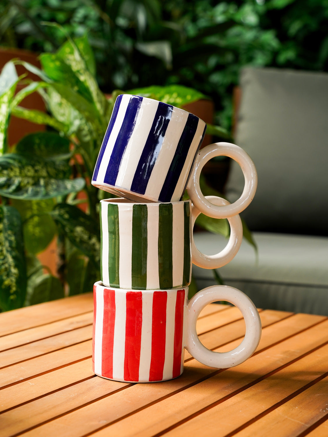 La Mug rayée - Sauvage by Moïa