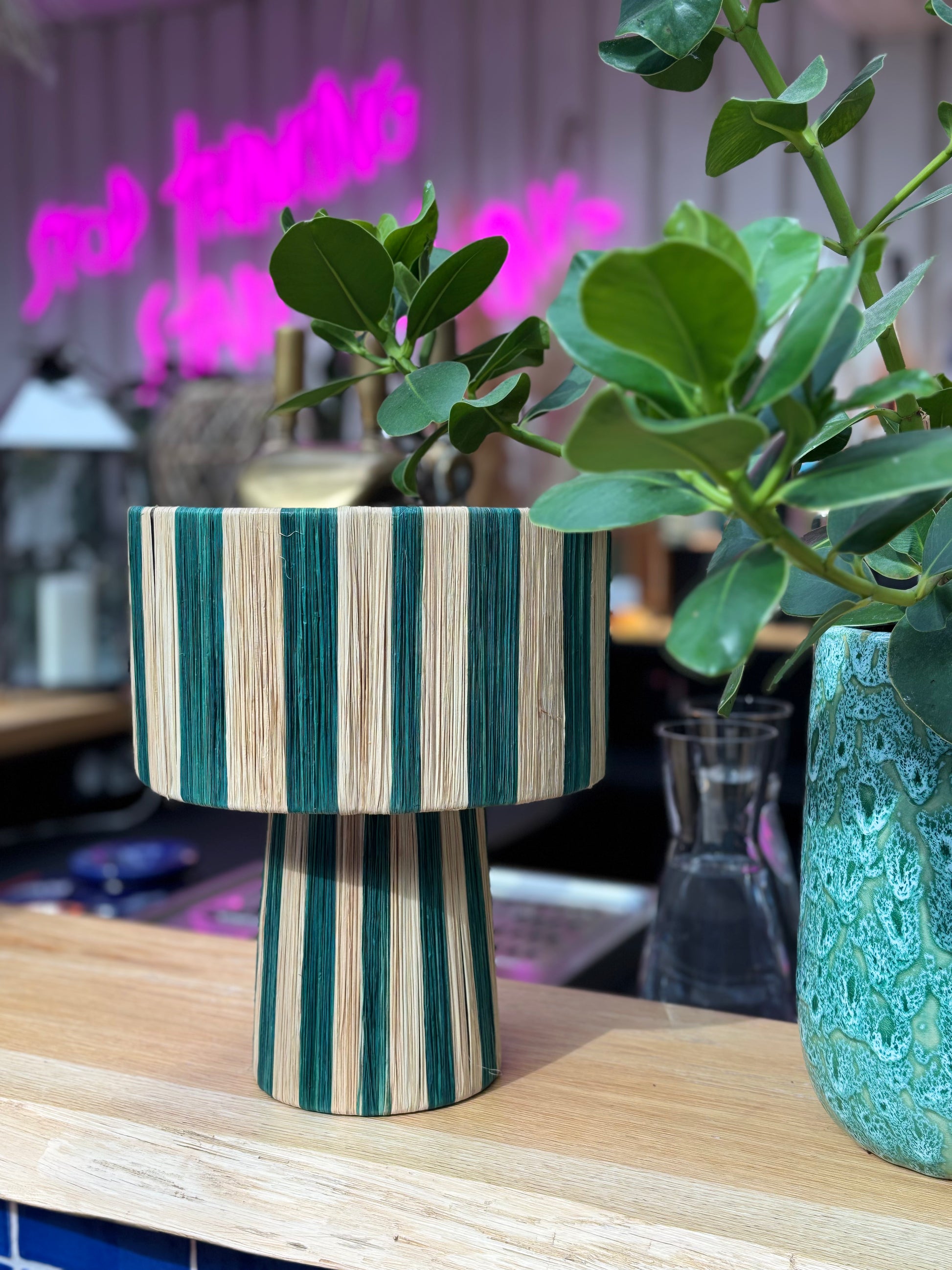Lampes Raphia