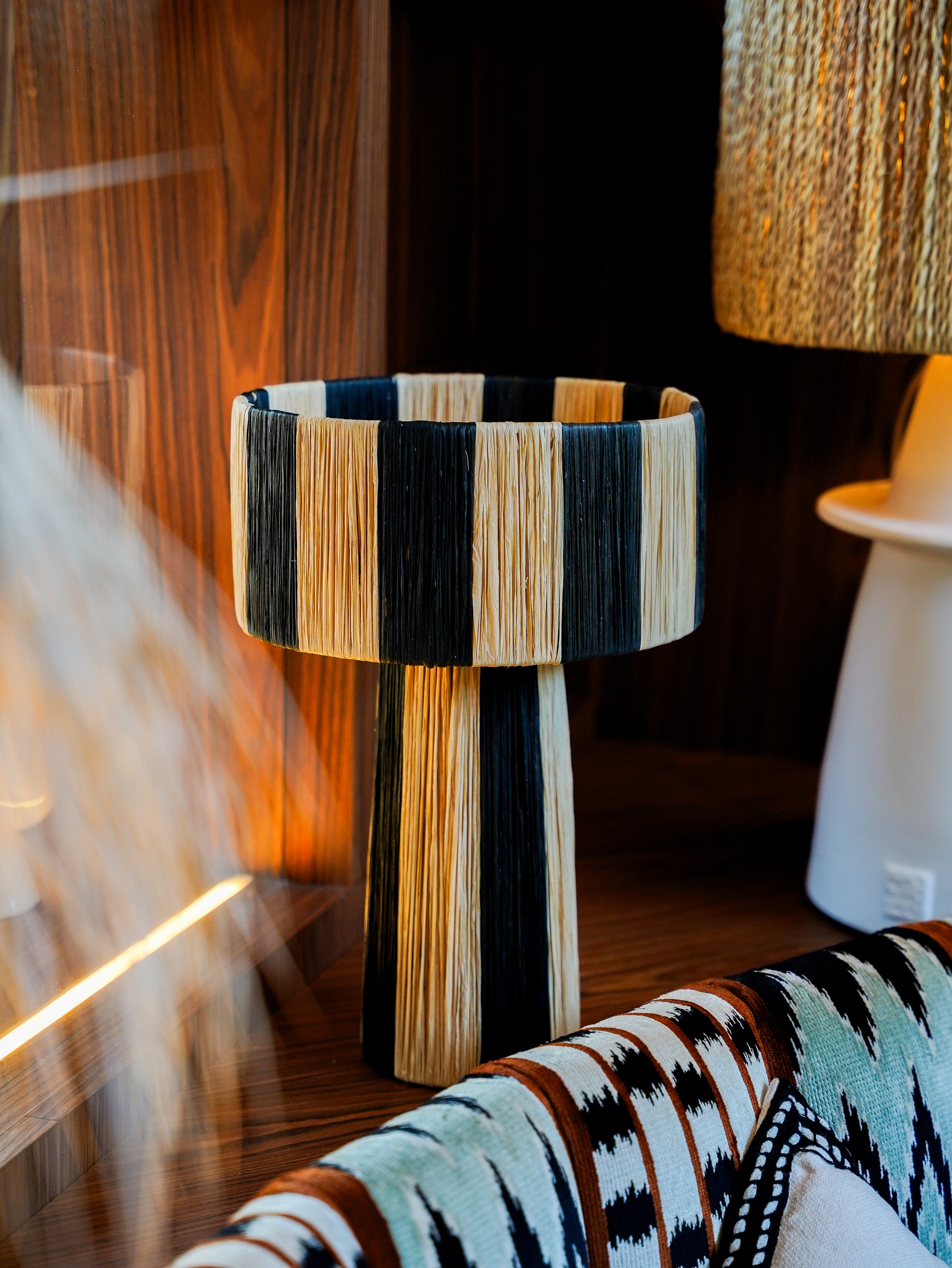 Lampes Raphia