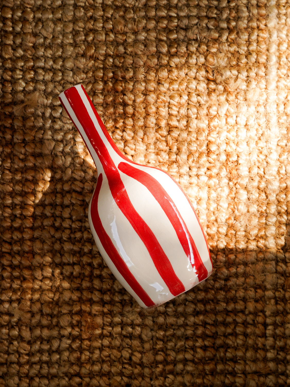 Le vase rayé - Petit modèle - Sauvage by Moïa