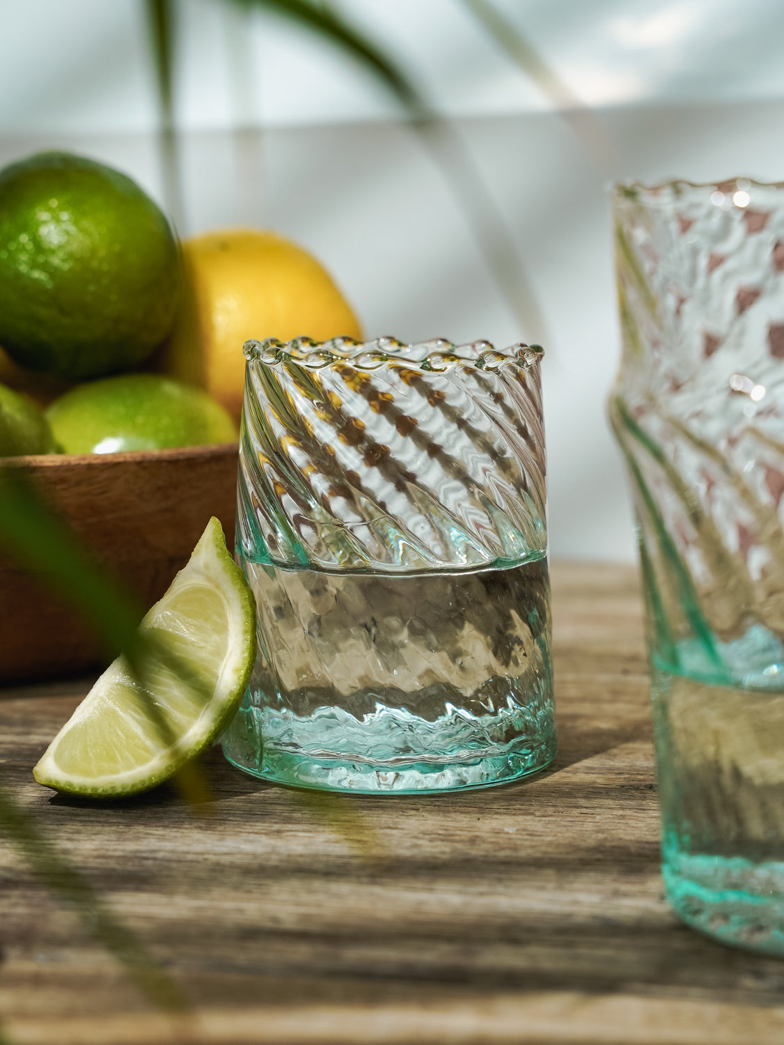 Le Verre Beldi Rond Strié - Sauvage by Moïa